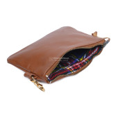 leather golf pouch, golf accessories, leather golf ball bag, leather golf bag, canvas leather golf bag