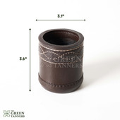 Leather Dice Cups, Brown Dice Cup, Leather Dice Cup, Dice Shaker, Leather Dice Shaker,