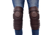 polo knee guard, leather polo knee guard, horse riding guard, leather riding guard