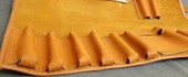 leather knife roll bag