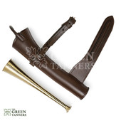 plain brass horn