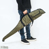 Olive Cordura Rifle Case, Olive Cordura Shotgun Case, Olive Cordura Gun Slip Case, shotgun case, leather shotgun case