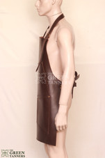 leather apron, leather protective apron, brown leather apron, Leather butcher apron, leather chef apron