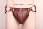 leather jockstrap, leather bondage jockstrap, bdsm jockstrap, leather Bondage underwear, Gay Leather Jockstrap, Gay Jockstrap, Gay Jockstrap Fetish