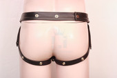 leather jockstrap, leather bondage jockstrap, bdsm jockstrap, leather Bondage underwear, Gay Leather Jockstrap