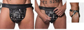 leather jockstrap, leather bondage jockstrap, bdsm jockstrap, leather Bondage underwear, Gay Leather Jockstrap, Gay Jockstrap, Gay Jockstrap Fetish