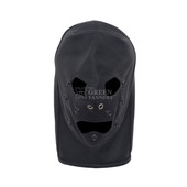 Leather Bondage Hood, Leather Hood, Leather Bondage Harness, Leather Bondage Head - Front View Without Attachments Leather Bondage Hood, Leather Hood, Leather Bondage Harness, Leather Bondage Head - Front View Without Attachments