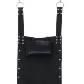 view of neck pad pillow of leather sex swing  bondage
