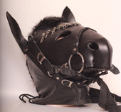 leather bondage hood, Leather BDSM Muzzle, Leather Muzzle, Leather Hood, BDSM Hood, Bondage Muzzle, leather pony play mask, bondage hood , bdsm muzzle, leather bondage hood