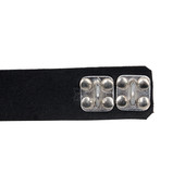 Neck To Wrist Leather Handcuffs -  Buckle