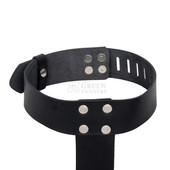 Neck To Wrist Leather Handcuffs -  Collar