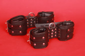 leather suspension cuffs, suspension cuffs, leather wrist cuffs, bondage suspension cuffs, bdsm suspension cuffs, ankle cuffs
