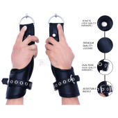 leather suspension cuffs