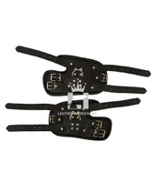 leather suspension cuffs, suspension cuffs, leather wrist cuffs, bondage suspension cuffs, bdsm suspension cuffs