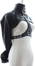 Leather Straitjacket Bondage, Leather Straight Jacket, straight jacket bdsm, Leather straitjackets