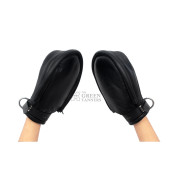 leather bondage mittens