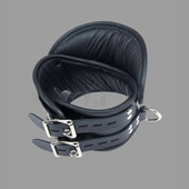 leather bdsm collar, leather bondage collar, leather slave collar, leather neck restraint, leather posture collar, posture collar bondage, bdsm posture collar