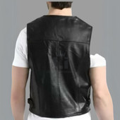 Leather vest, gay Leather vest, Leather vest bdsm, bondage Leather vest