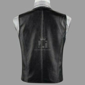 Leather vest, gay Leather vest, Leather vest bdsm, Bondage Leather vest,