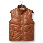 leather vest, gay leather vest, leather vest bdsm, bondage leather vest, leather puffer vest, quilted vest