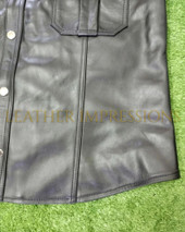 leather shirt, gay leather shirt, leather shirt  bdsm, bondage leather shirt