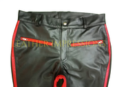 Leather shirt, Leather pant, Leather gay uniform, Leather BDSM Suit, Leather Gay suit