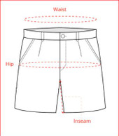 Leather Shorts With Dual Zip Fastener