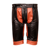 Classic Gay Leather Shorts - Main Image