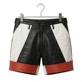steampunk leather shorts, leather bondage shorts, leather shorts, bdsm short