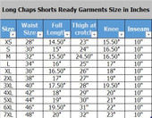 Genuine Leather Shorts with Belt