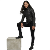leather jacket, leather zipper jacket, genuine leather jacket, leather biker jacket
