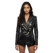 leather jacket, leather zipper jacket, genuine leather jacket, leather biker jacket, bdsm leather blazer jacket