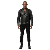 leather jacket, leather zipper jacket, genuine leather jacket, leather biker jacket