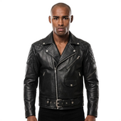 leather jacket, leather zipper jacket, genuine leather jacket, leather biker jacket