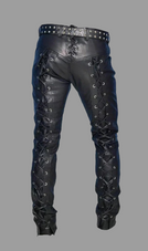 leather pants, leather BDSM Pants, Leather Bondage Pants, Gay Leather Pants, Leather pants mens