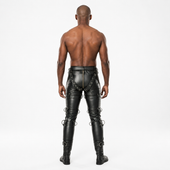 bondage pants, leather bondage pants, male bondage pants, mens bondage pants, men's bondage pants, leather pants bondage, mens leather pants, gay leather pants, leather biker pants, leather biker jeans, leather pants for bikers