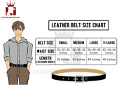 Concho Leather Belt