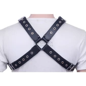 leather bdsm harness, leather harness