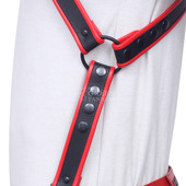 Close View - Premium Mens Jockstrap Harness