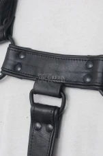leather jockstrap harness, leather harness