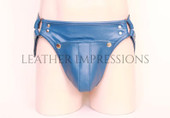 leather jockstrap, leather jockstrap with removable cod piece, leather thong, leather underwear, BDSM Jockstrap, leather bondage jockstrap