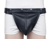 leather mens jockstrap harness, leather harness