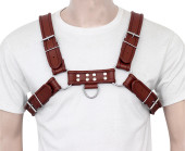 Gay Leather Chest Harness - Limited Stock!