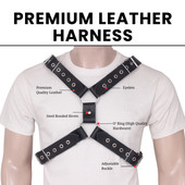 gay leather harness