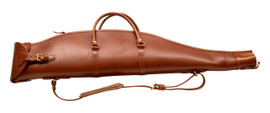 Brown Leather Rifle Case, Leather Rifle Case with Flap, leather shotgun case Brown Leather Rifle Case, Leather Rifle Case with Flap, leather shotgun case