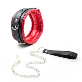 leather bdsm collar, leather collar