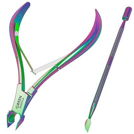 Stainless steel multi-colored cuticle nippers, cuticle nippers, cuticle cutters, cuticle trimming, cuticle pusher Stainless steel multi-colored cuticle nippers, cuticle nippers, cuticle cutters, cuticle trimming, cuticle pusher