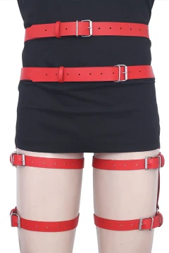 leather thigh harness , leather leg harness​, leather waite harness , leather harness