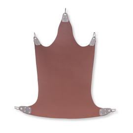 5 point leather sex swing - front view, leather sex swing, leather sex sling, leather bondage sex sling