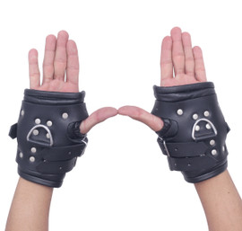 Leather Suspension Cuffs with Buckle Straps - Main Image Leather Suspension Cuffs with Buckle Straps - Main Image